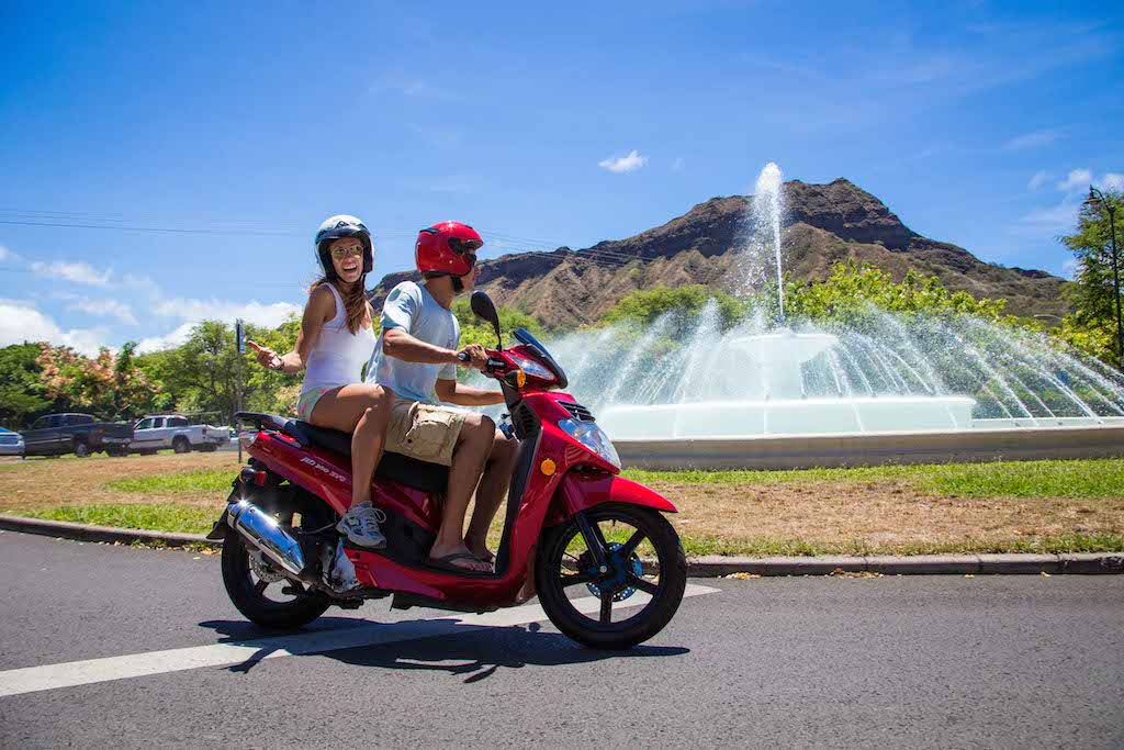Premium Scooter Rental 200cc-Motorcycle License Required